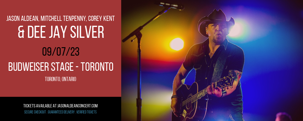 Jason Aldean, Mitchell Tenpenny, Corey Kent & Dee Jay Silver at Jason Aldean Concerts tickets Jason Aldean, Mitchell Tenpenny, Corey Kent & Dee Jay Silver at Jason Aldean Concerts